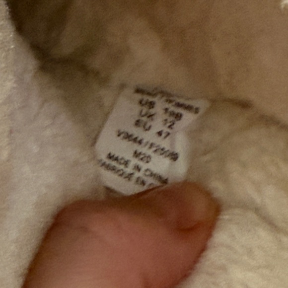 Lands' End Brown Suede Moccasin Slippers, size 13 - Picture 9 of 9